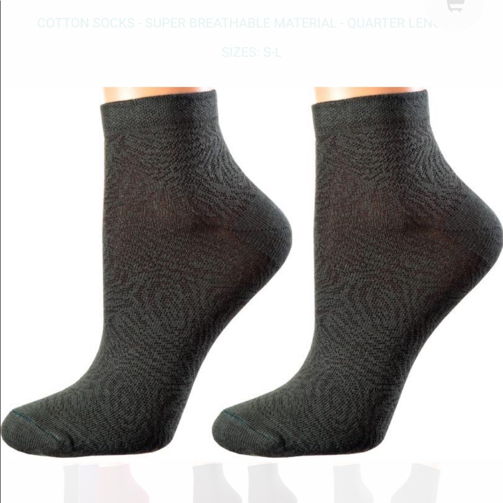 Black lace socks